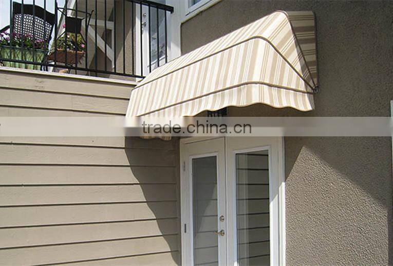 European style outrigger system aluminium rain awning