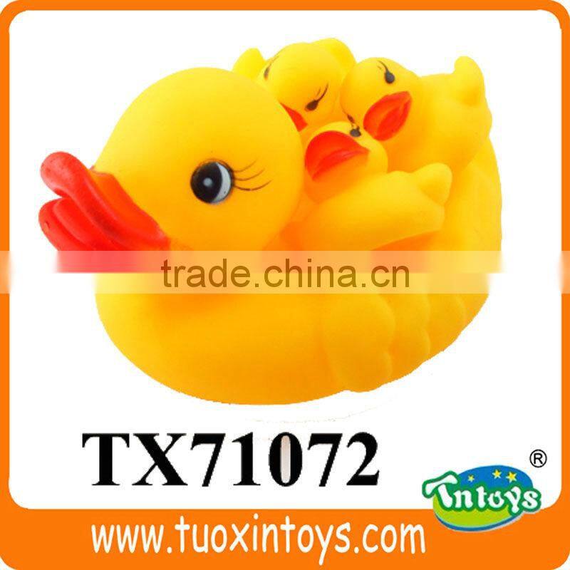promotional rubber duck, soft plastic mold toys