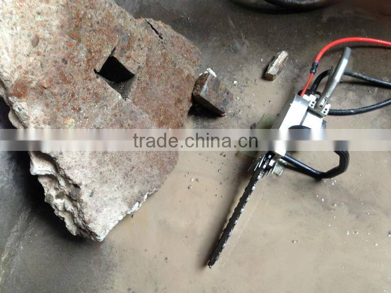 High efficiency and good quality mini stone chainsaw, concrete chain saw machine /chain cutter for diamond cutting