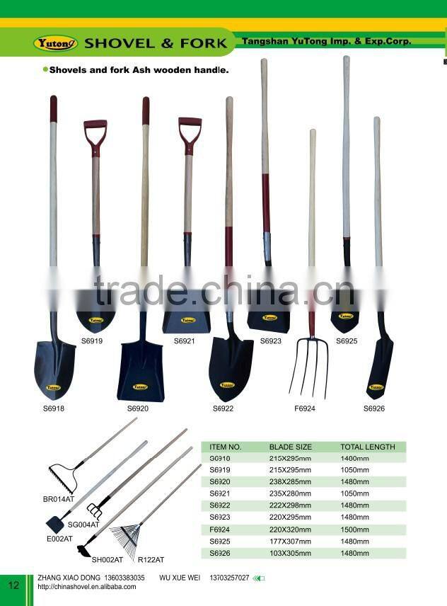 PAGE12 SHOVEL AND FORK