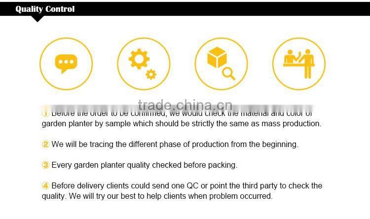 Flower Planter Steel Trolley Caddy