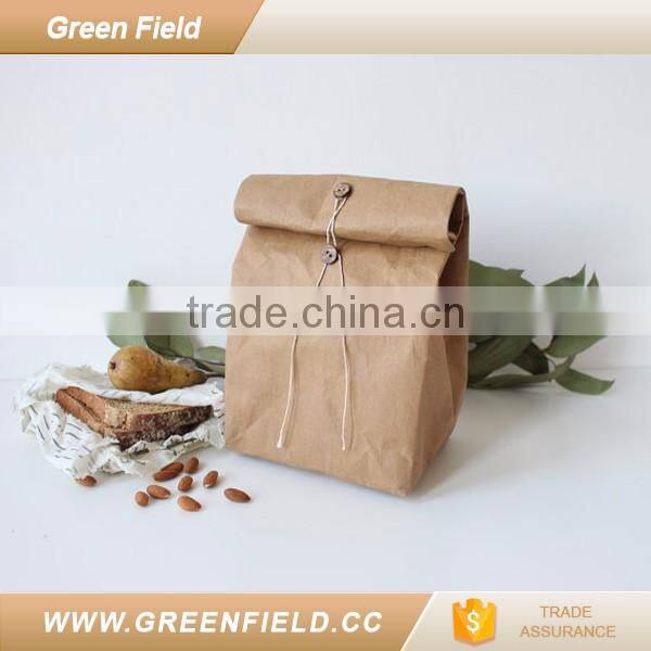 eco-friendly lunch box washable kraft paper food storage organizer 2017