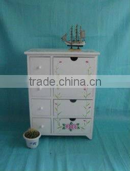 HOT europe wooden rattan/antique furniture design cabinet
