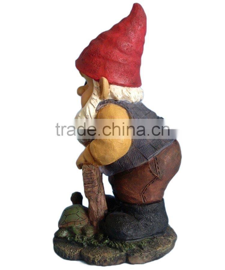 Popular welcome cute resin elf outdoor decoration