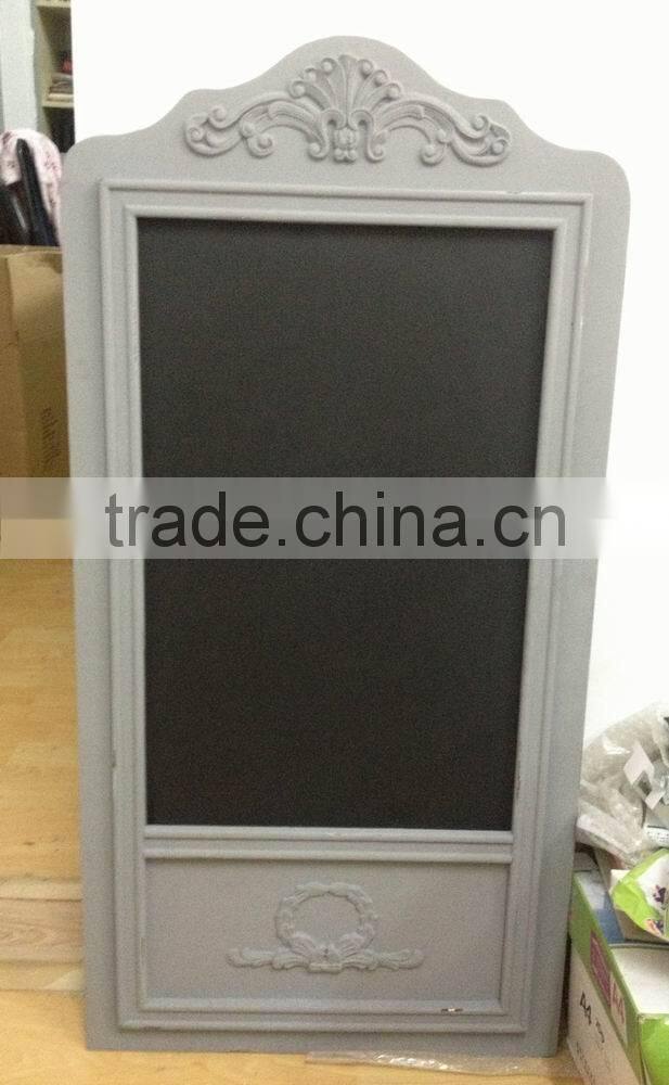 wall hanging week bulletin chalkboard board with coat hooks