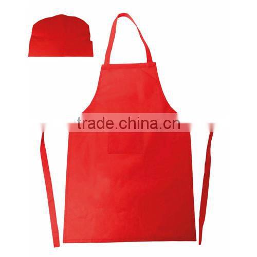 non-woven kitchen and hat set