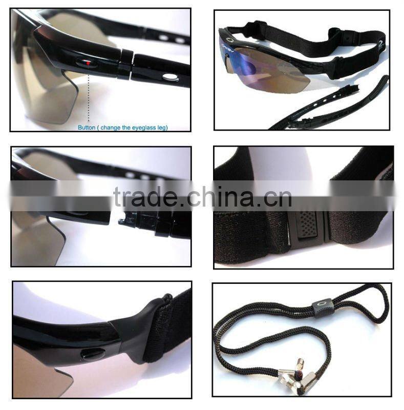 Fashionable Interchangeable Sunglasses with UV400 protection