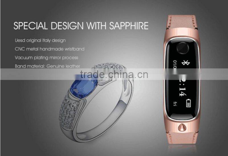 New OLED M6 Smart Watch Multi-functional Bluetooth Bracelet Combo Bracelet/Headset Fitness Health Monitoring Mobile Men Watch