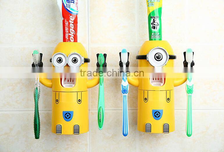 Wholesale Stock Plastic Toothpaste Squeeze + Cup +Toothbrush Holder