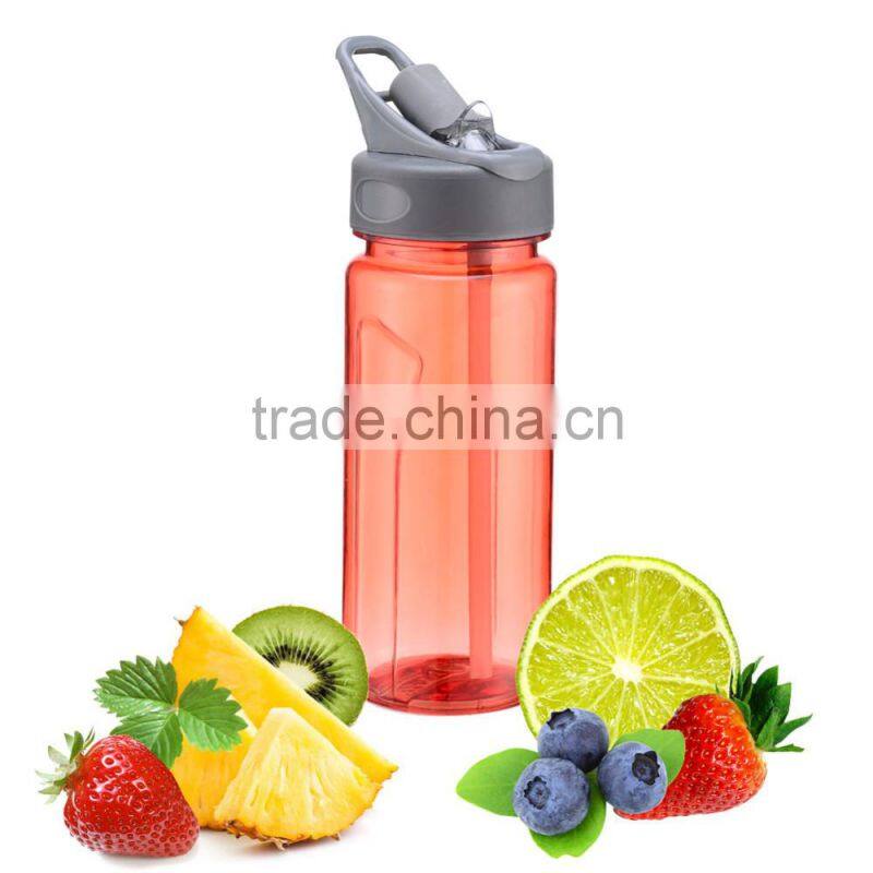 2016 new productrs BPA FREE flip top double wall tritan water bottle