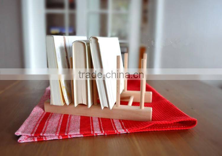 The clean health wooden dish rack,book rack
