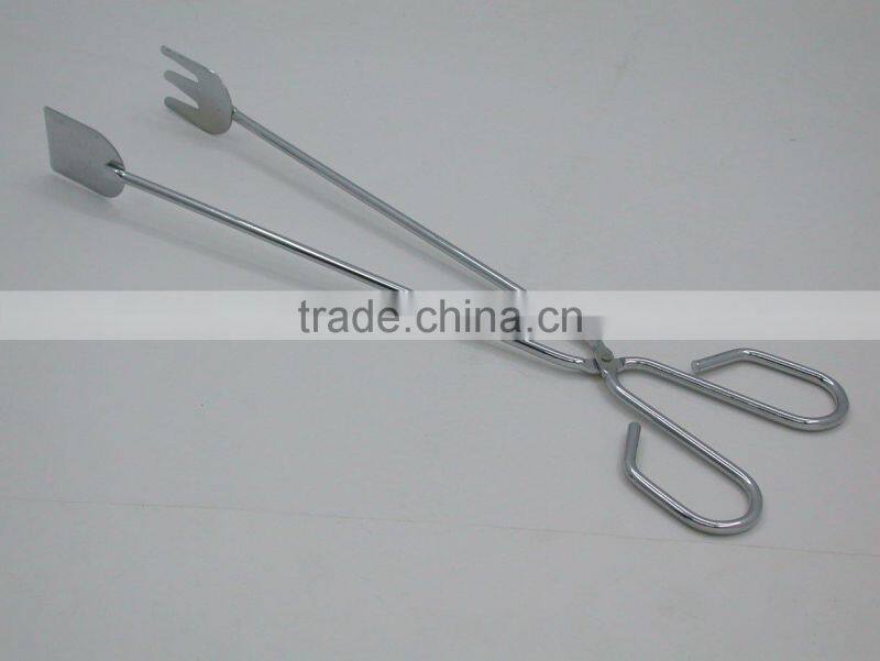 OASIS Food tong with stainless steel or iron with chrome plate
