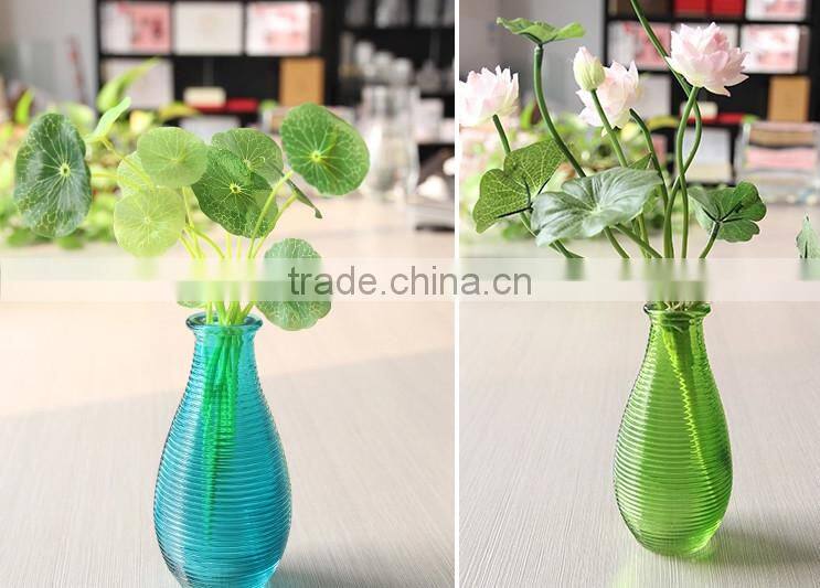 glass vase with animal design /zebra stripe,leopard print,giraffe pattern in gold color