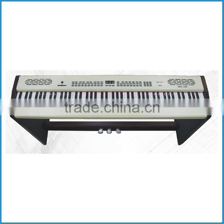 New design 88 key hammer action keyboard electric piano, digital piano with MP3 function, USB digital teaching piano