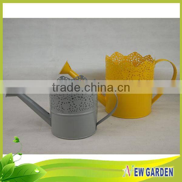 Newgarden quality Hot Sale bottom price mini metal flower pot