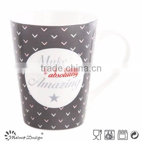 Cheap white porcelain promotional cheap ceramic mugs