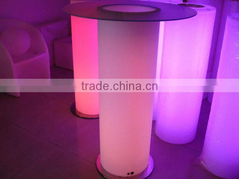 modern led ice bucket/led table/led furniture /LED cocktail cabinet /LED gradevin YM-LIB242024