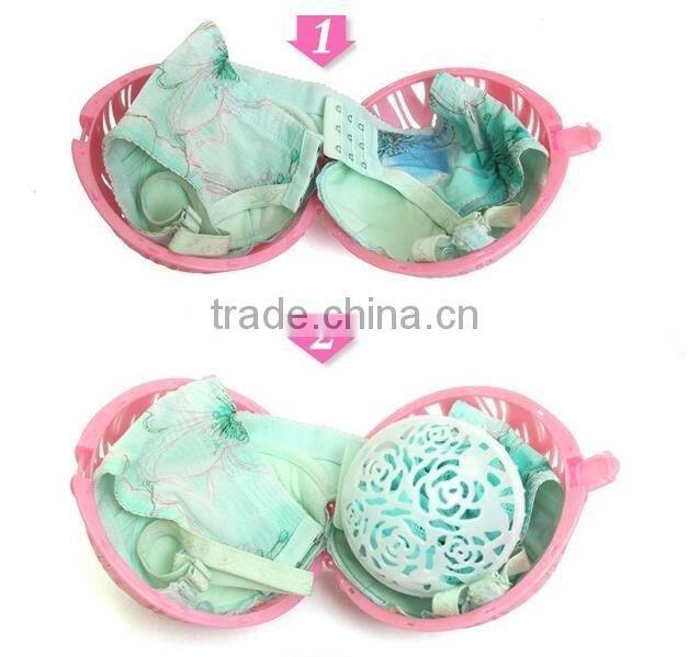 Plastic bra washing care ball