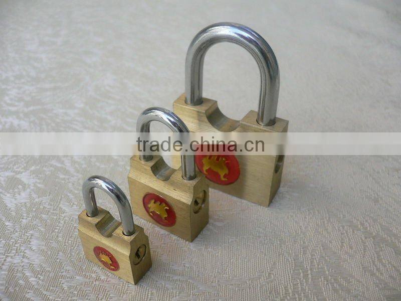 Brass Padlocks with Side Keys