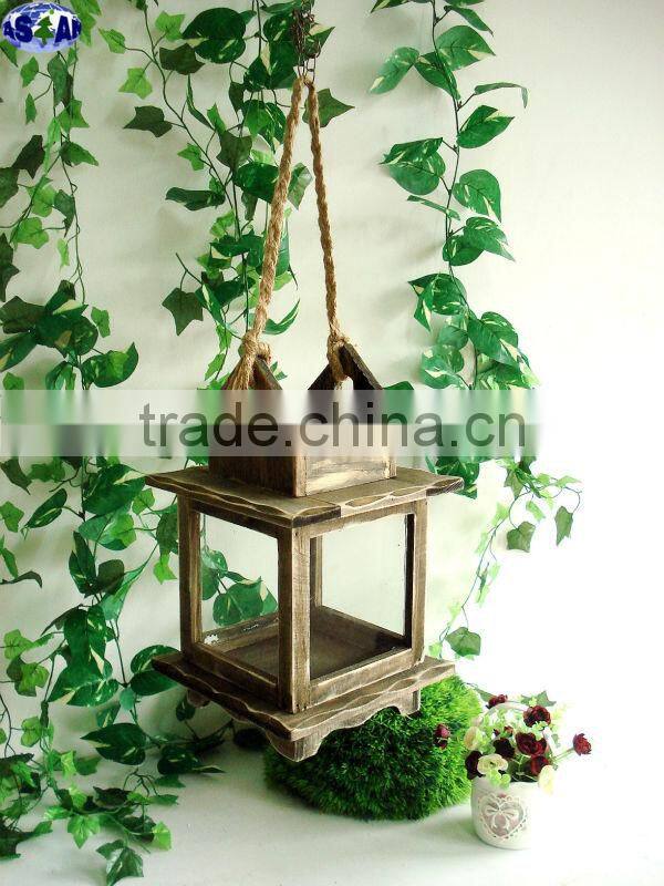 Wooden lantern