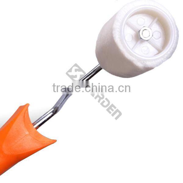 Wholesale Synthetic Fiber Corner 255mm Small Plastic Roller Brush