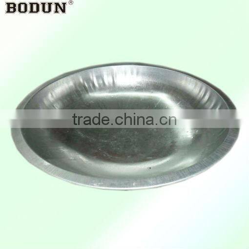 J1018 white zinc iron cement pot