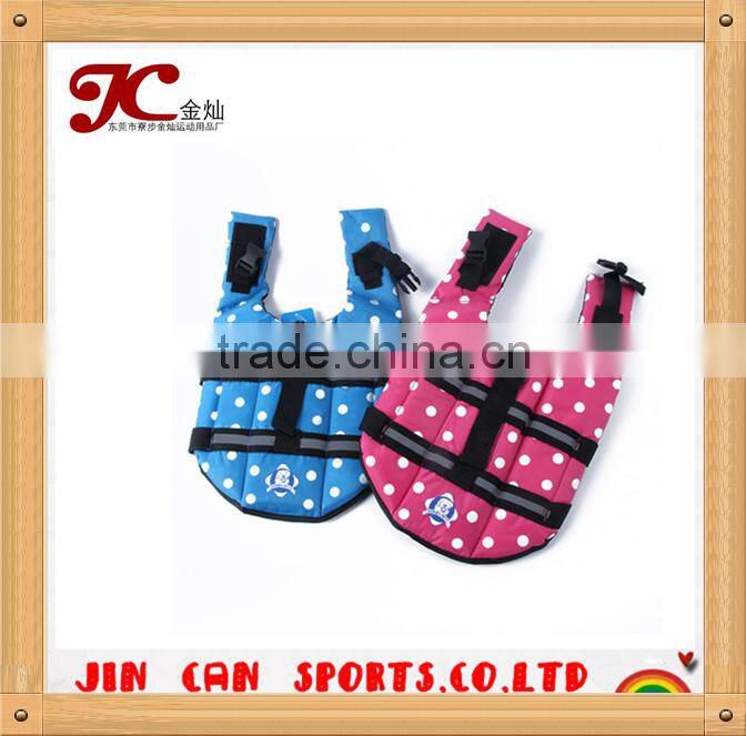 hot sell custom neoprene automatic dog life jacket