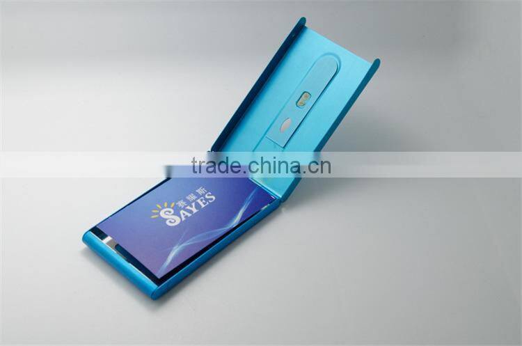 originality top grade hand shove card bag of aluminium