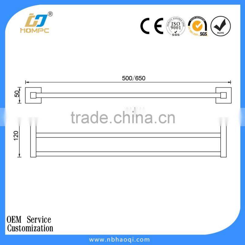 srainless steel towel bar for bathroom