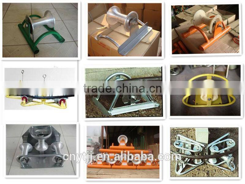 YT2002 manhole cable roller for conduit Max.150mm china cable roller