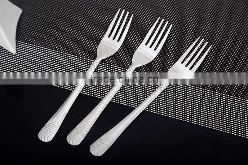2016 fashion Curve of the fork Cutlery and lowest price