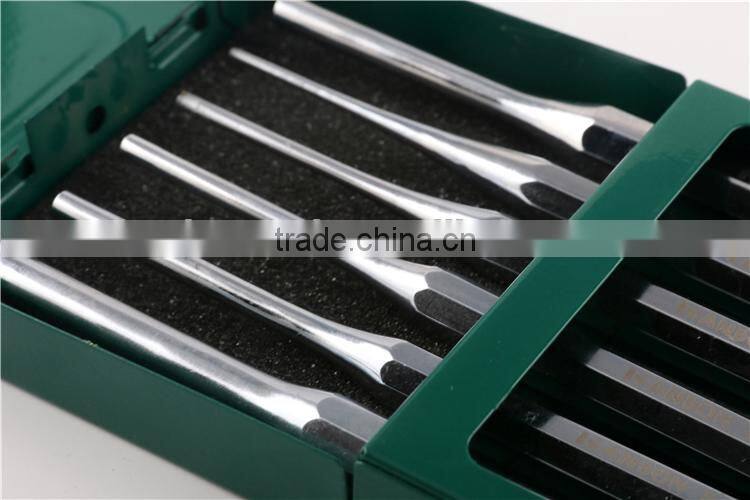 6 Pcs High Quality Mirror Punch & Chisel Sets