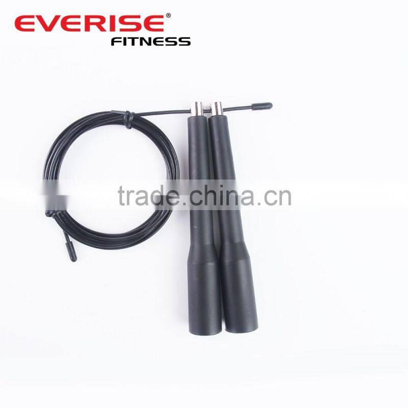 2017 new updated speed jump rope with adjustable cable with purple handle