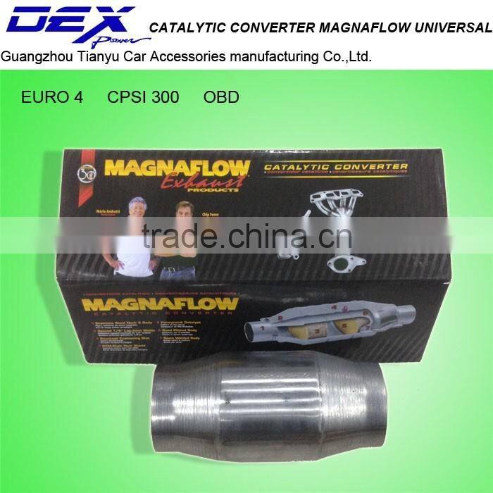 hot sale car part universal magnaflow catalytic converter for USA EURO 4