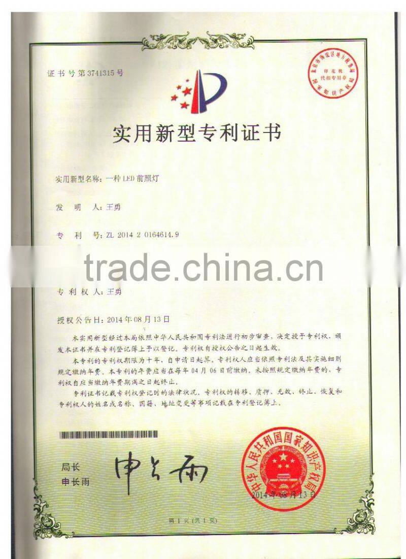 2015 New Car Accessories 9005 HI-LOW HIGH POWER Auto Led Headlight