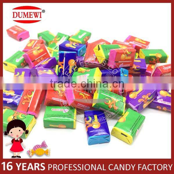 Novelty Cartoon Tattoo Paper VC Bubble Gum in Tube