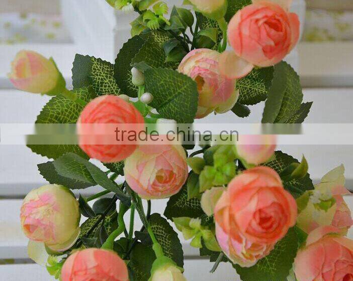 12" wholesale decorative silk artificial flower