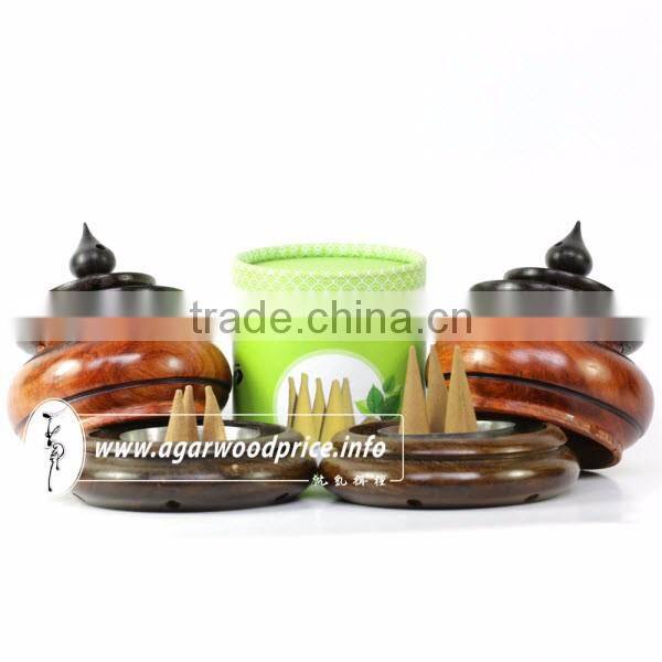 100% Natural Ingredients from Viet Nam Agarwood Incense Cones /Oud Incense Cones/Gaharu Incense Cones