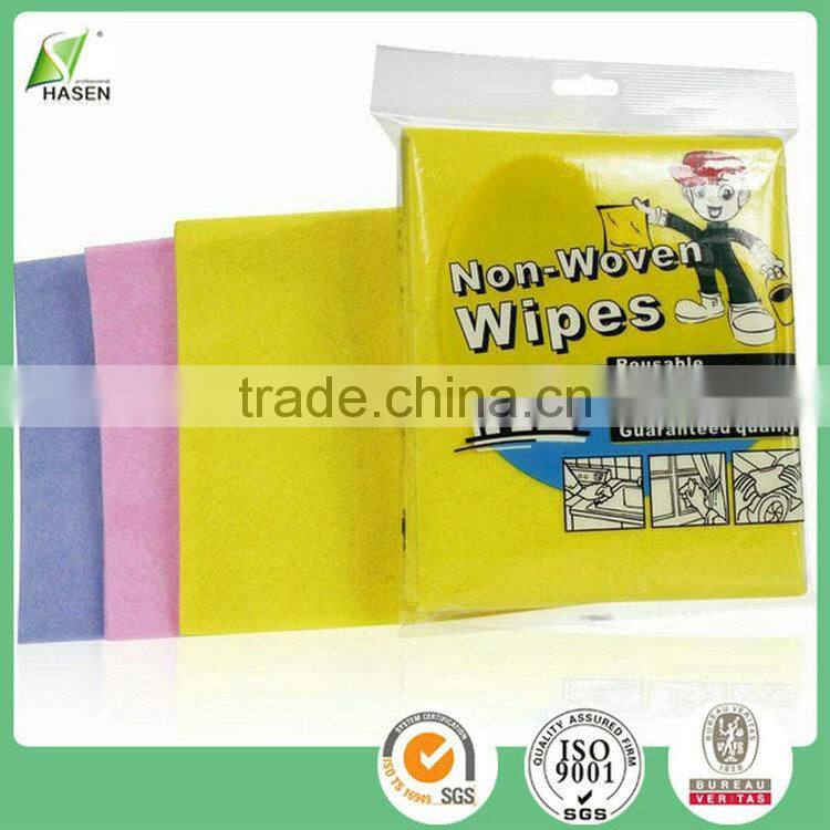 Hot selling rayon cleaning wipes products for kitchen