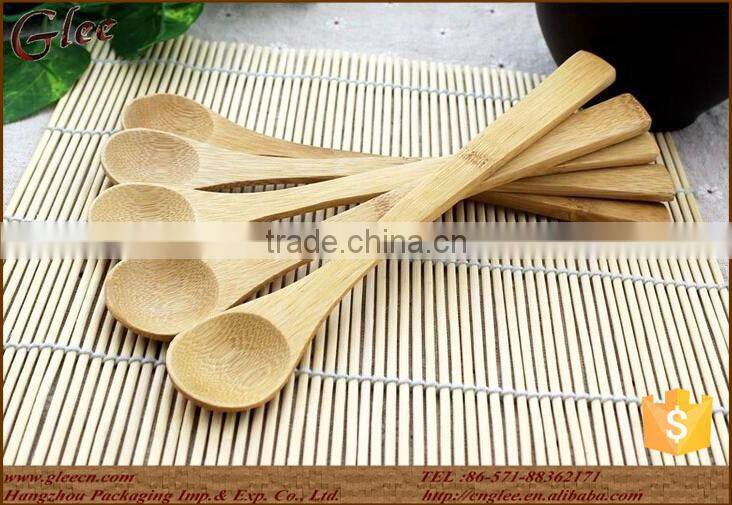 Eco-friendly And Exquisite Ice Cream Bamboo Spoon For Promotion