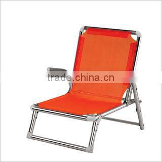 Outdoor personalized back support beach and garden folding chair