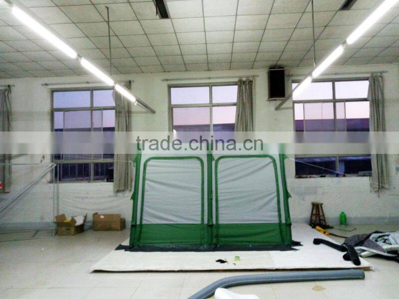 Durable inflatable camping auto vehicle tent