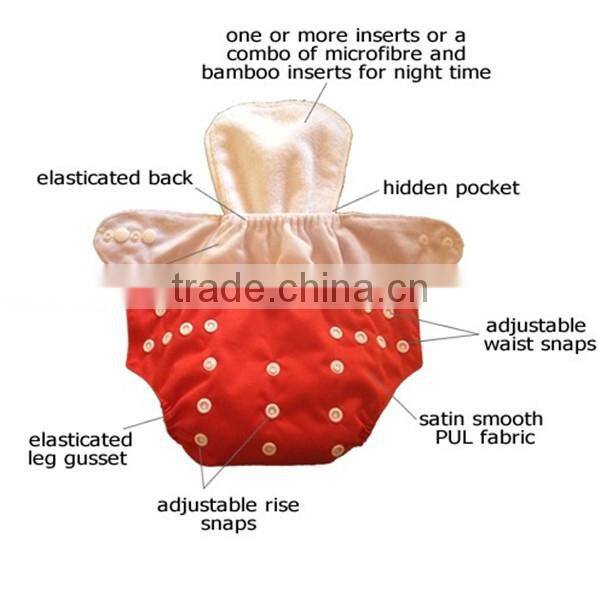 Baby cloth diaper, Plain color Cloth Diaper