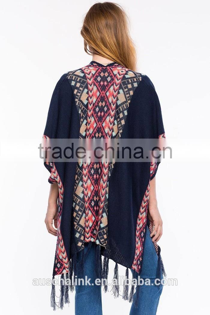 new style ladies fashion blanket cape sweater wholesale alibaba