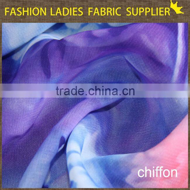 75D Chiffon solid fabric chiffon for garment