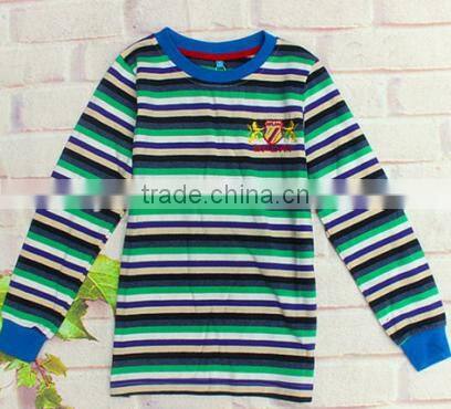 GZY long sleeve t shirt boy round-neck mixed model 2017 stock export china factory price South East Asia