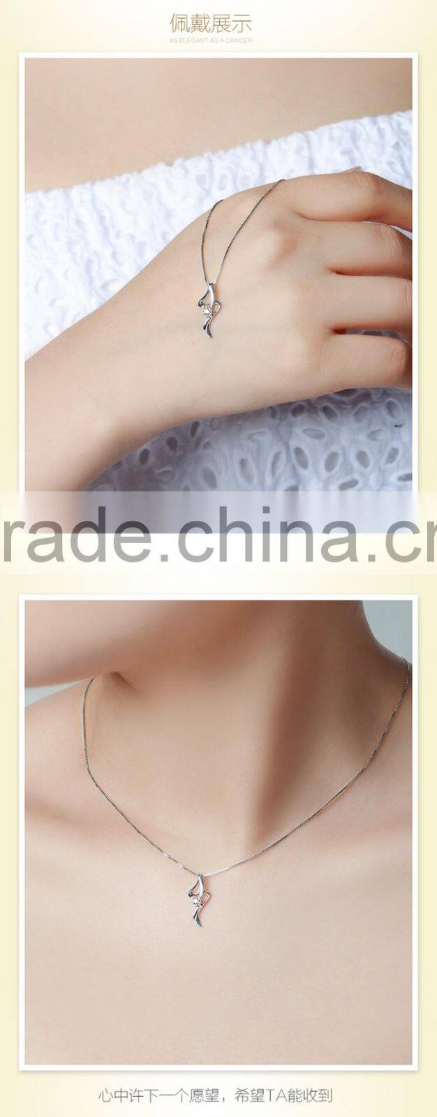 9K Gold Jewelry Diamond Uncut Diamond Necklace Sets