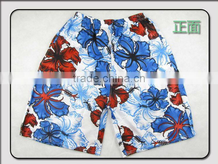 cheap men's printed swimming shorts stock boardshort stock beach shorts