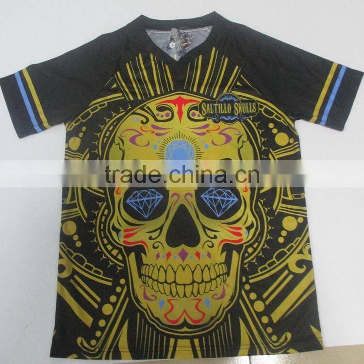 Custom made sublimation rugby jersey, loose/tight style rugby shirts