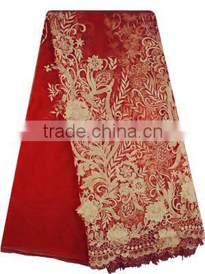 Wholesale French Embroidery African Embroidery Applique Lace FL0059